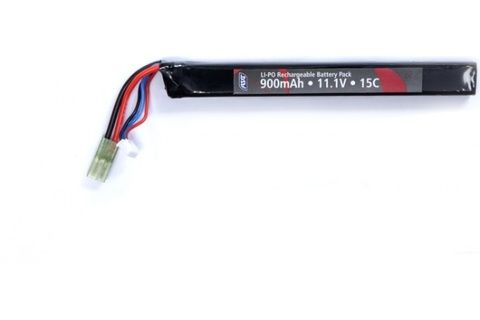 Аккумулятор для страйкбольного привода 11,1V 900mAh LI-PO single-stick (артикул 18569)