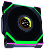 Вентилятор LIAN LI Uni Fan SL Wireless LCD 120 ARGB 12SLLCD1W1B