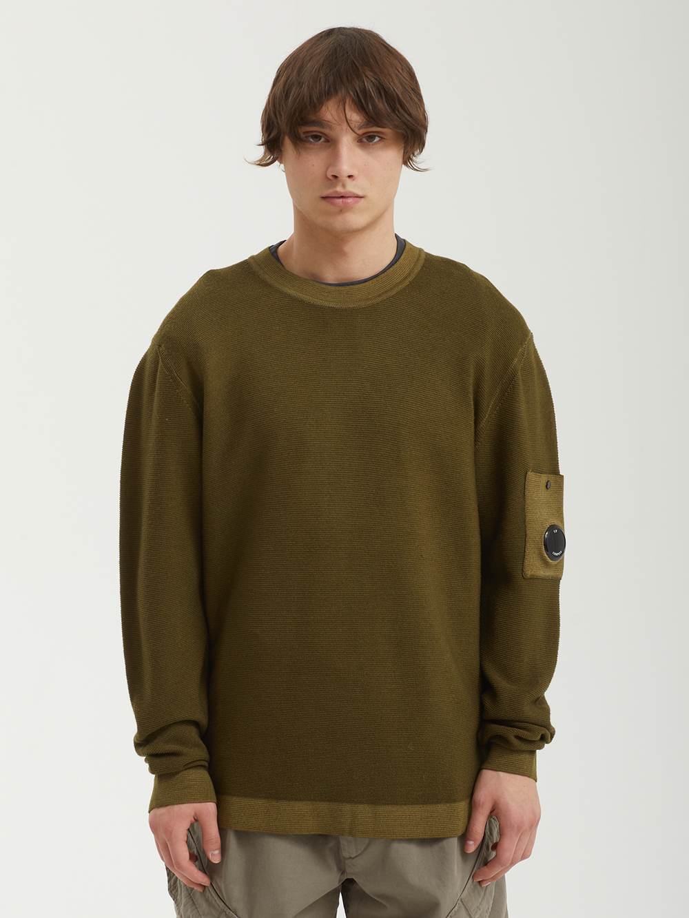 Мужской Свитер In Fast Dyed Merinos