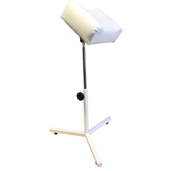 Polarus Подставка для педикюра с регулировкой наклона, белая подушка (фото 2)