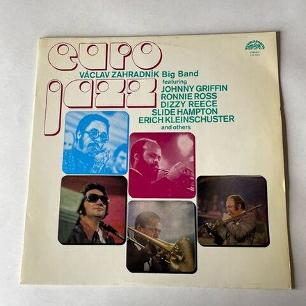 Винтажная виниловая пластинка LP Вацлав Заградник, Vaclav Zahradn k Big Band, Euro Jazz (Чехословакия 1975)