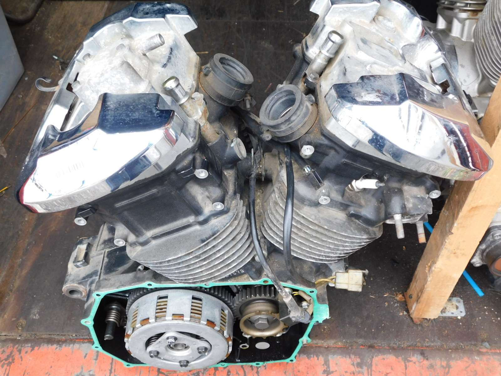 двигатель Honda Shadow 400 NC34