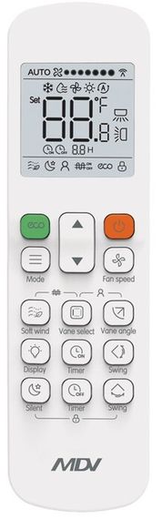 Кассетный фанкойл до 5 кВт Mdv MDKA-V600FA/MDV-MBQ4-02C — (1)