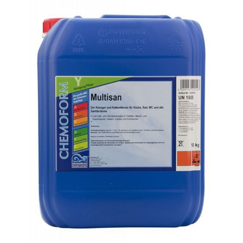 Мультисан жидкое средство на основе кислоты для чистки поверхностей 10л Chemoform