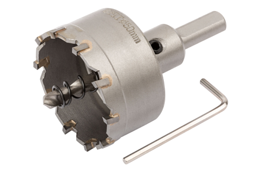 36850 Коронка кольцевая с карбидными вставками Профи (для отверстий в нержавеющей стали) 50мм FIT