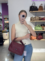 575207-2 WINE RED Сумка женская, экокожа 25*13*16