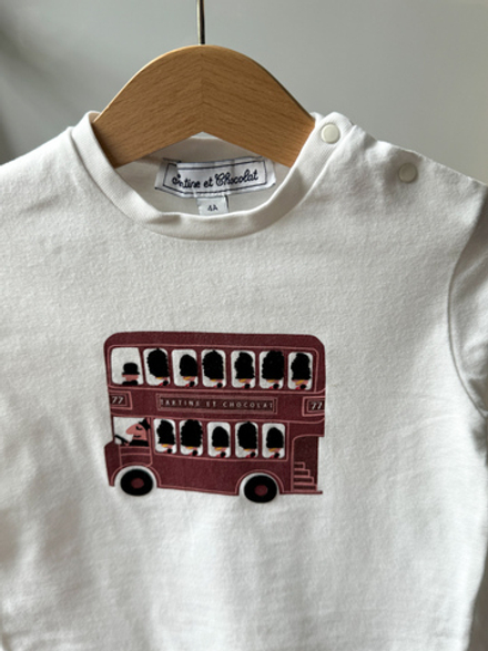 Хлопковый лонгслив Tartine et Chocolat, 104