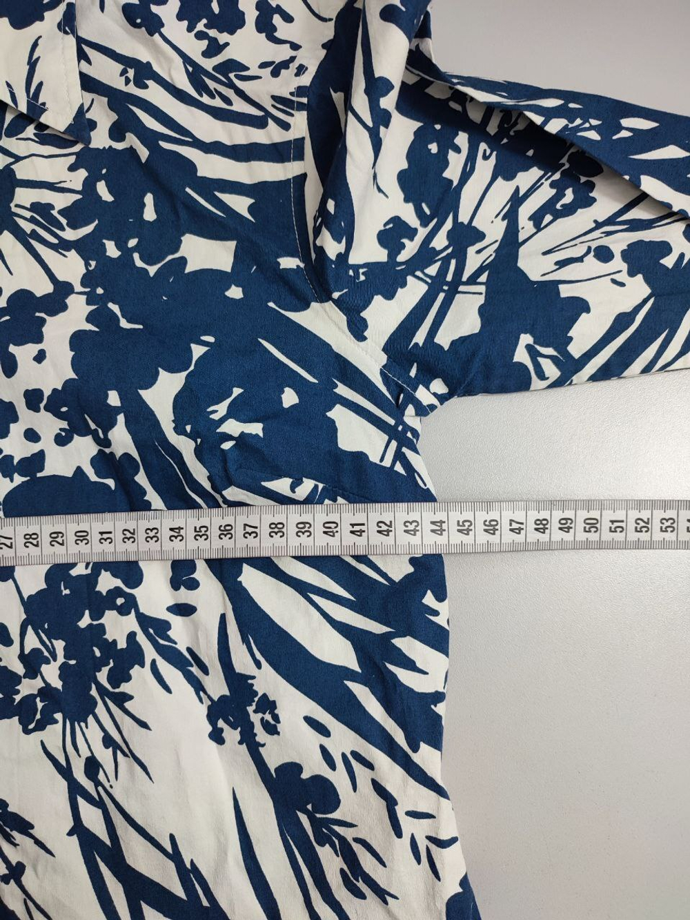 Рубашка H&M с принтом 44 размер