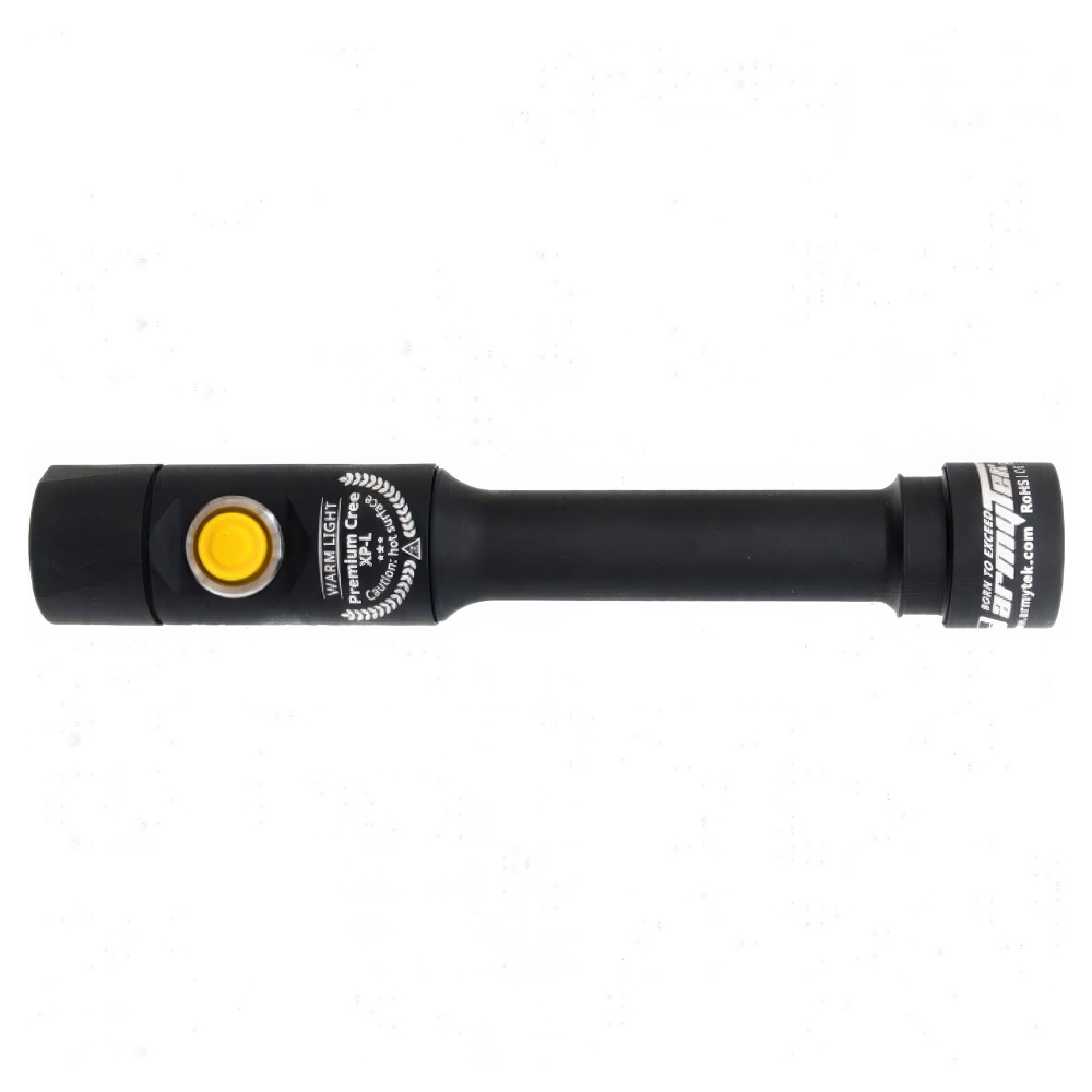 Фонарь на каждый день Armytek Prime A2 — эффективная TIR-оптика без туннельного эффекта, обеспечивающая комфортный свет.