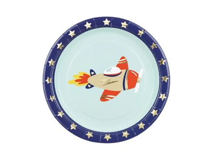 Тарелки "Самолеты" 6 шт.