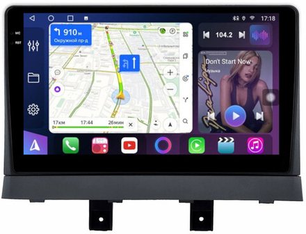 Магнитола для Changan Alsvin 3 2018+ - FarCar BM9-9569 монитор 9.5" QLED на Android 14, TS10, 4+32Гб, CarPlay, 4G SIM-слот