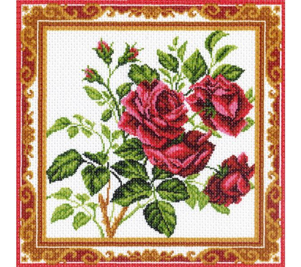 Размер: 41x41 см¶Рисунок полностью напечатан на ткани равномерного переплетения . Указана цветовая к