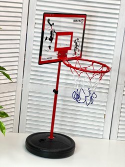 Игровой набор Баскетбольное кольцо 145см на стойке для дома улицы