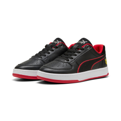 PUMA X SCUDERIA FERRARI КРОССОВКИ ДЛЯ ПОДРОСТКОВ CAVEN 2.0, ЧЕРНЫЙ