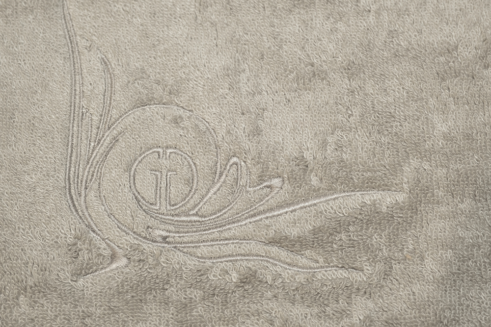 Полотенце 30х50 Garda Decor Лирика бежевое