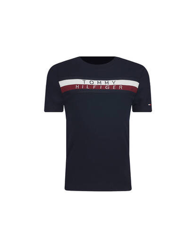 Футболка GLOBAL STRIPE Tommy Hilfiger - темно-синий(KB0KB08204)