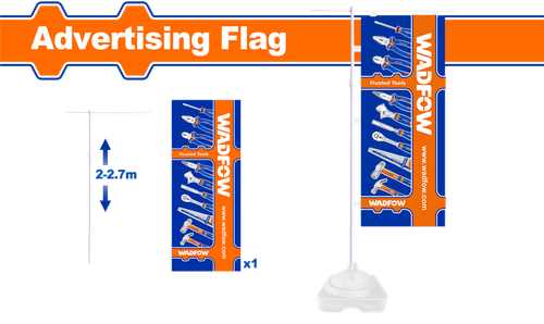 Баннер рекламный 150х60 см (10) WADFOW WAF1901