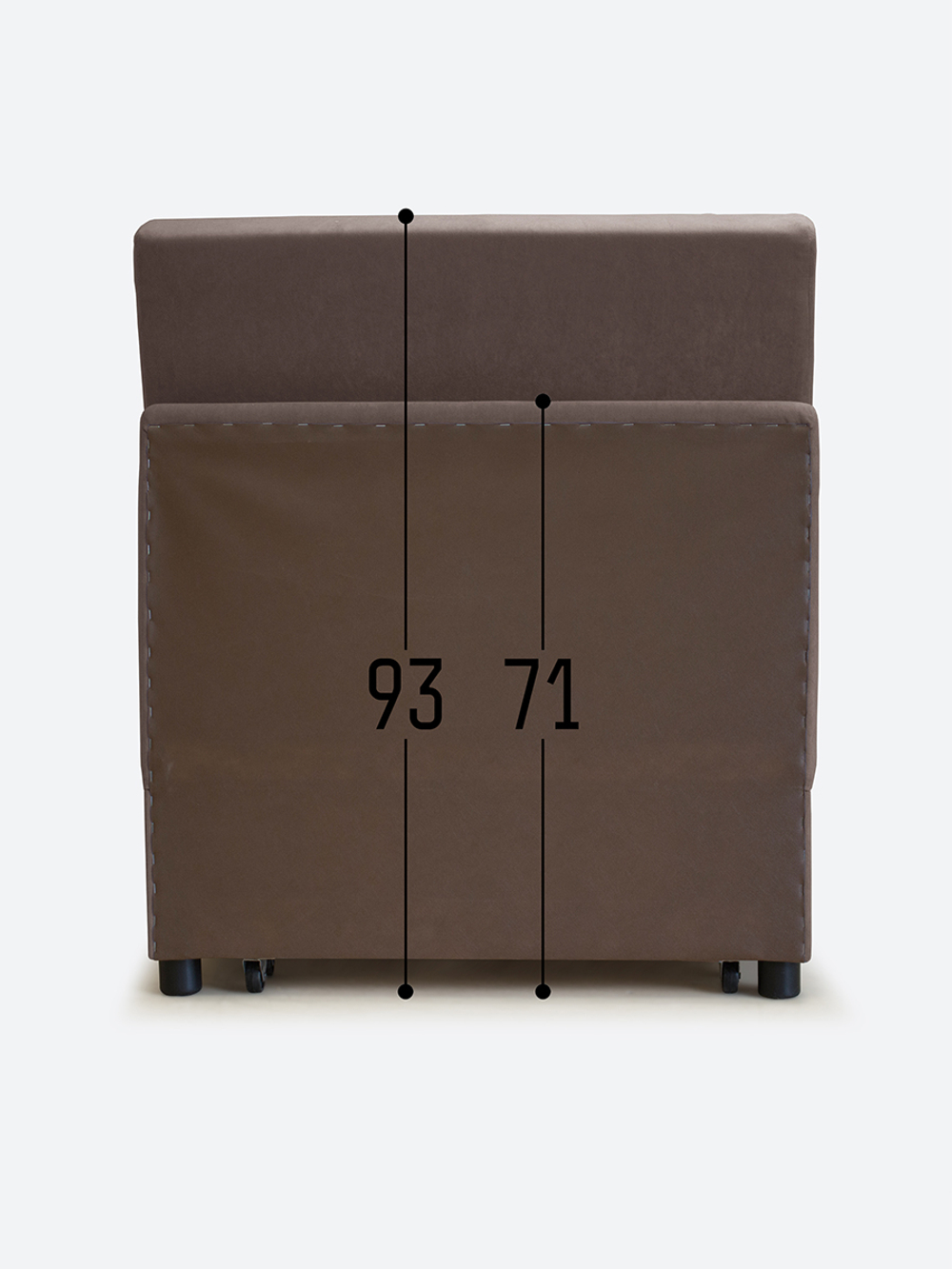 Кресло-кровать "Экономик" 80 см