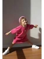 Платье детское трикотажное в садик