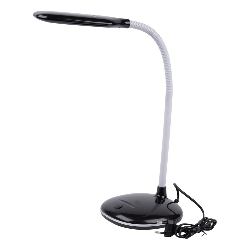 TLD-561 Black-LED-450Lm-4500K Светильник настольный. 7W. Механический выключатель. Черный. ТМ Uniel