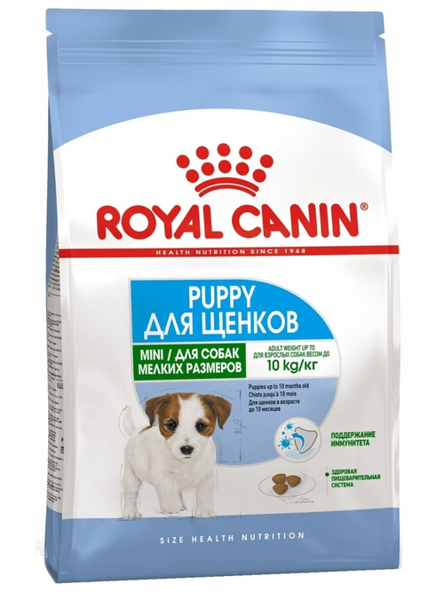 Сухой корм Royal Canin Mini puppy для щенков мелких пород, 800 г