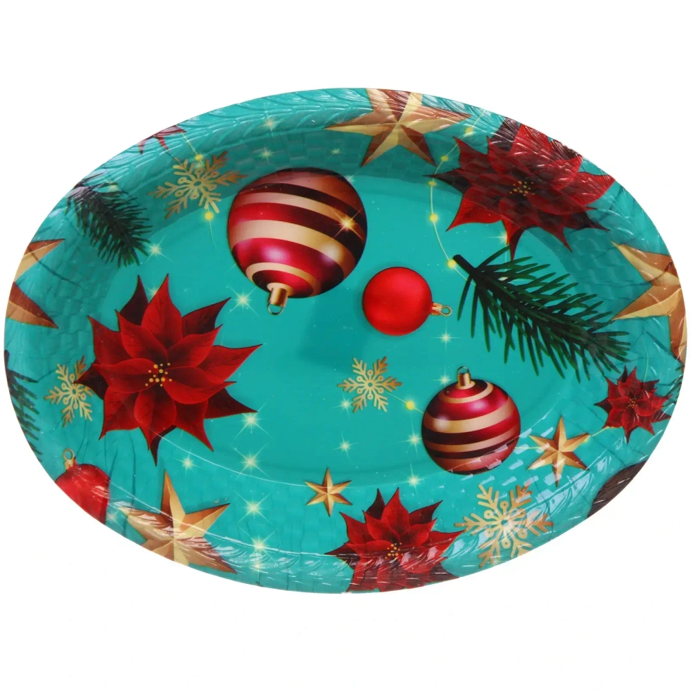 Поднос пластиковый «Вечерний вальс» 31,5*24*4см