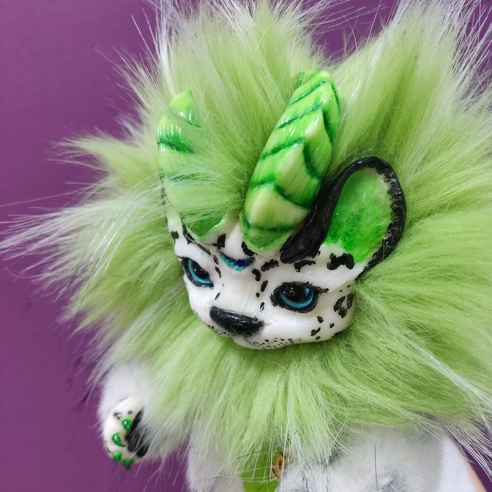 Дракон ирбис интерьерная игрушка