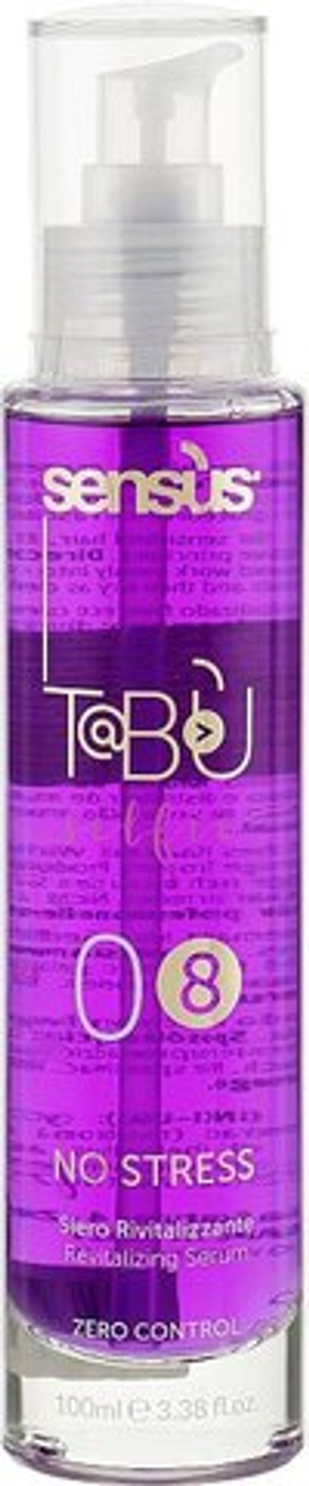 Сыворотка TAB&gt;U No Stress 08 для поврежденных волос 100мл SENS.US