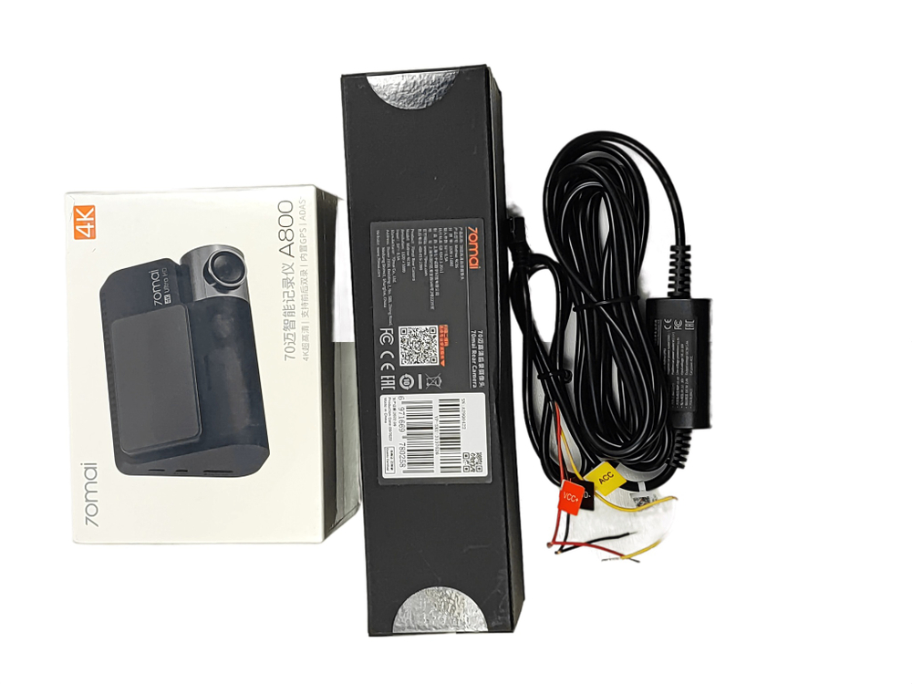 Видеорегистратор Xiaomi 70mai Dash Cam A800 4K с камерой