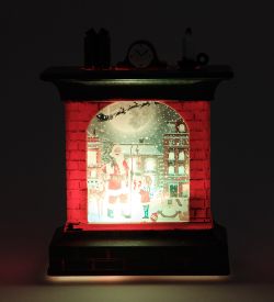 XM-838/1 Новогодний камин с подсветкой