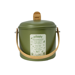 Емкость для хранения металлическая зеленая, 3.5 л