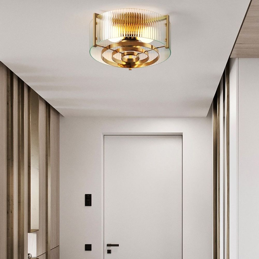 Потолочная Люстра Из Рельефного Стекла Lussa D38 By Imperiumloft