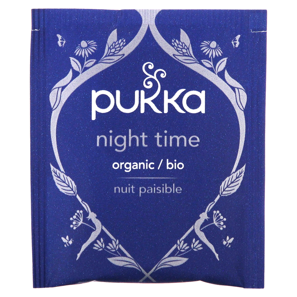 Pukka Herbs, органический травяной чай, для приема перед сном, без кофеина, 20 пакетиков, 20 г (0,71 унции)