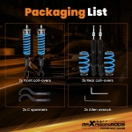 MaXpeedingrods T6 COILOVER Lowering Kit подходит для автомобиля AUDI A6 (C6) Compatible for FWD 2005–2011