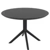 Стол пластиковый Sky Table Ø105, черный