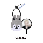 Мини-веер с плюшевой обложкой SKZOO PLUSH MINI PICKET KEYRING - RUN IT