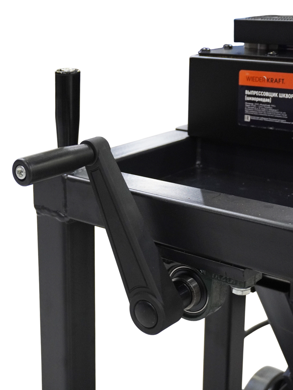 WDK-TKS75E Выпрессовщик шкворней (шкворнедав) гидравлический 75т. С рамой и пневмогидравлическим насосом