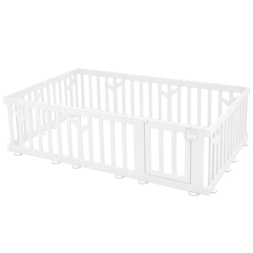 Большой детский манеж iFam Birch W10D белый