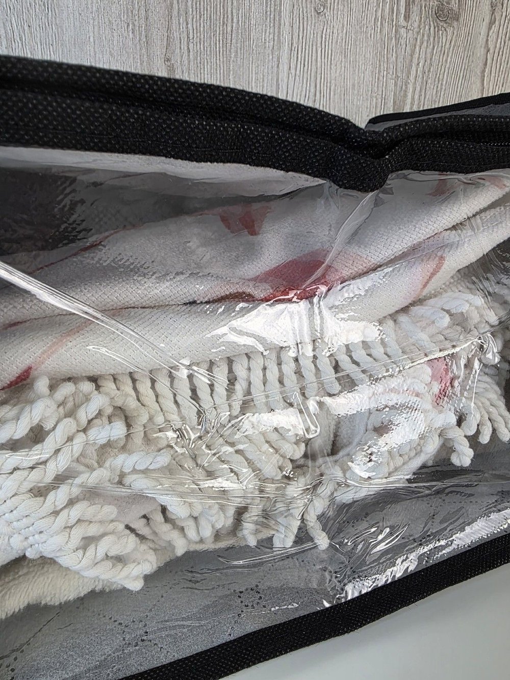 Короб для хранения с крышкой на молнии 50х35х20 см