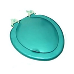 Сиденье для унитаза, цвет бирюзовый перламутр