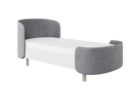 Комплект чехлов для кровати KIDI Soft размер M, L антивандальная ткань (серый)