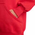 Баскетбольная женская толстовка Nike Sportswear Phoenix Fleece Red Sweatshirt