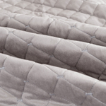 Велюровое покрывало ромб OVF009