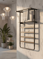 Полотенцесушитель электрический WONZON & WOGHAND DÜSSELDORF, Темный графит (WW-A208-GM)