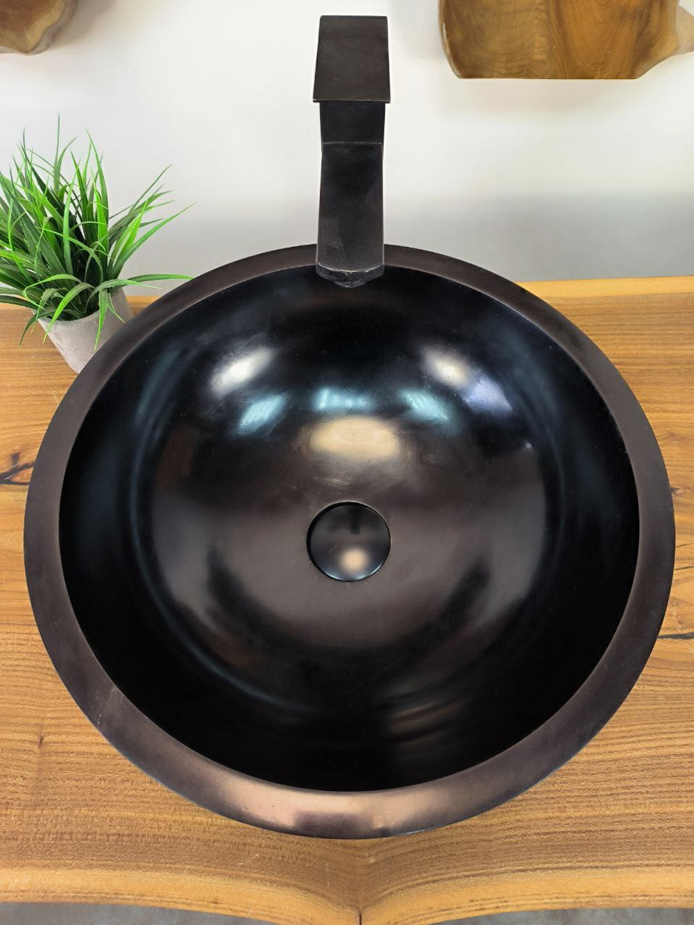 Раковина из андезита Bowl Black TinLip BA-65753 40*40*15