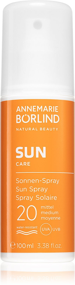 ANNEMARIE BÖRLIND SUN CARE - защитный солнцезащитный спрей /  SPF20 100  ml  / GTIN 4011061007750