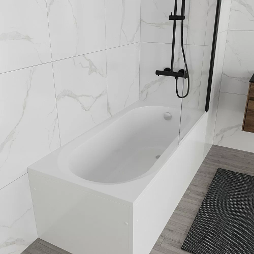 Ванна акриловая Vincea VBT-2B150-FR 150x70 белая с каркасом
