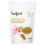 Sunfood, сырая пчелиная пыльца, собранная с дикорастущих растений, 227 г (8 унций)