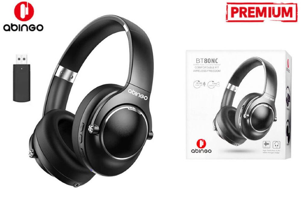 Полноразмерные Bluetooth наушники Abingo BT-80NC Pro