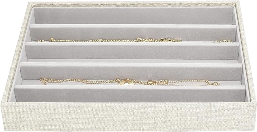 Органайзер для украшений Stackers Classic Necklace Layer (Putty Croc)